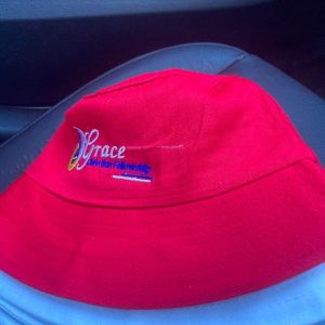 GCF Classic Red Bucket Hat