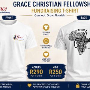 Africa Arise Visionary T-Shirt - Pure White (Adults)